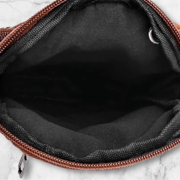 SALE 🔥4 for 25🔥🤎Brown Women Small Crossbody Phone Case Shoulder Bag 3 Pouch - Picture 6 of 6